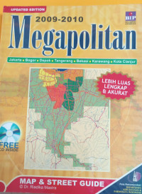 Image of Megapolitan : Map & Street Guide