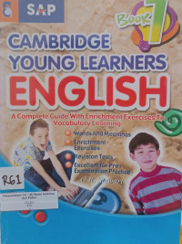 Image of Cambridge Young Learners english book 1