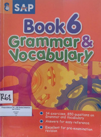 Image of Book 6 Grammar and Vocabulary