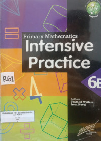Image of Primary Mathematics : Intensive Practice 6B