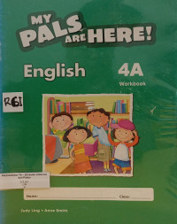 Image of My Pals Are Here! English Workbook - 4A