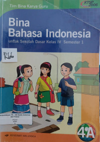 Image of Bina Bahasa Indonesia Kelas 4A