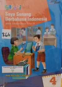 Image of SASEBI : Saya Senang Berbahasa Indonesia Kelas 4