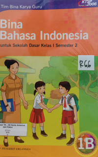Image of Bina Bahasa Indonesia Kelas 1B