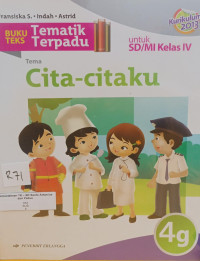 Image of Buku Teks Tematik Terpadu : Cita-citaku 4G