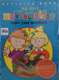Image of Activity Book : My First Mathematics - Know Your Numbers