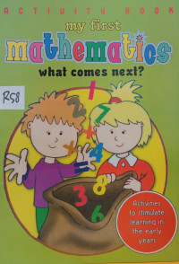 Image of Activity Book : My First Mathematics - What Comes Next?