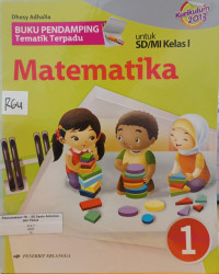 Image of Buku Pendamping Tematik Terpadu : Matematika - Kelas 1