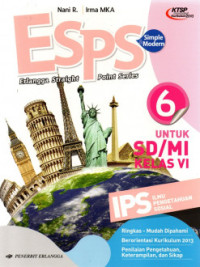 Image of ESPS Ilmu Pengetahuan Sosial - Kelas 6